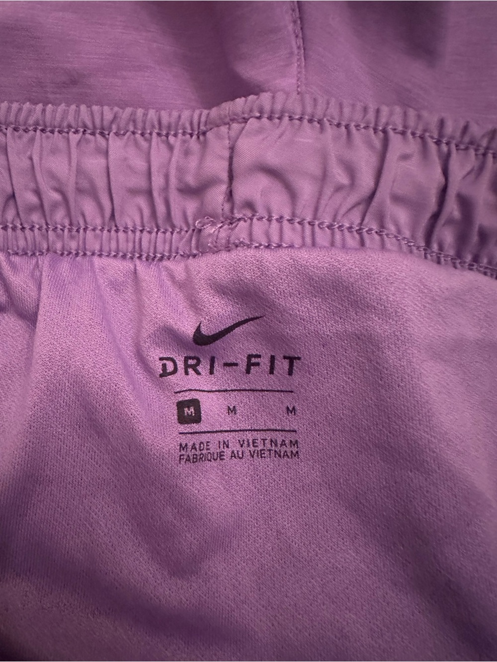 Nike Dri-FIT Athletic Shorts in Lavender Purple